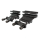 Primary Arms GLx Micro Red Dot Rider Mount, Lower 1/3 Cowitness w/ Additional Spacer, Black, 910089