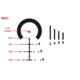 Primary Arms SLx Orion 4-14X44mm Rifle Scope - ACSS - Orion w/ Deluxe AR15 30mm Scope Mount