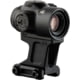 Primary Arms SLx 1x17mm MicroPrismT Prismatic Red Dot Sight w/Red Illuminated ACSS Gemini 9mm Reticle, H1/T1 Footprint, Black, 710083