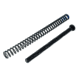 Primary Machine P10C Guide Rod Fluted w/ 15lb Recoil Spring, Black Nitride P10C/GUIDEROD/BLK/15