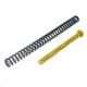 Primary Machine P10C Guide Rod Fluted w/ 15lb Recoil Spring, Titanium Nitride Gold P10C/GUIDEROD/TiN/15