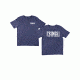 Short Sleeve Primos Logo T-Shirt, Washed Navy, Medium