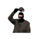 Primos Stretch-Fit Face Mask, Full Hood, Black, 6748