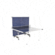 Prince 108in Element Outdoor Tennis Table, Blue T8870