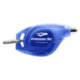 Princeton Tec Pulsar LED Compact Light, Translucent Blue w/ White LED, P-1-BL