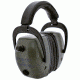 Pro Ears Pro Tac Mag Gold NRR 30 Hearing Protection Earmuffs, Green w/Lithium Batteries