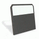 Pro-Gard Industries 1/2 Slider Polycarbonate Window With Expanded Metal Insert - P3617INT13AOI