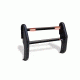 Pro-Gard Industries Black Powder Coated Steel, Standard Push Bumper W/ Intergrated, Two Head, All Blue Led Ions - PB52I06ION2B