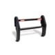 Pro-Gard Industries Black Powder Coated Steel, Standard Push Bumper W/ Intergrated, Two Head, All Blue Led Ion's - PB52I06ION2B