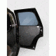REAR DOOR PANELS: BLACK ABS