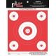 Pro-Shot Bullseye 1x6in, 4x2in Heavy Paper Targets, Day Glo Orange, 500 Pack, OG-500