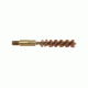 Pro-Shot Pro-Shot Brass Core-Bronze Bristle Pistol Length Bore Brush .25 Caliber, Bronze Bristles w/ Brass Core, 25P