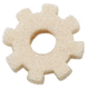 Pro-Shot Chamber Maid .308 Cal./7.62mm Chamber Star Swabs, 100 Pack, White, 308CMS-100