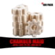 Pro-Shot Chamber Maid .308 Cal./7.62mm Chamber Star Swabs, 100 Pack, White, 308CMS-100
