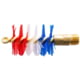 Pro-Shot Nylon Patriot Bore Brush 12 GA Gun Cleaning Kit, Red, White, Blue PS12