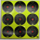 Pro-Shot Pro-Shot Splatter Shot Bullseye, Green, 2in, 2B-Green-108, Green, Black, 2B-Green-108