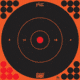 Pro-Shot Splatter Shot Bullseye Targets Peel And Stick 12 Inch Orange 500 Pack