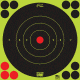 Pro-Shot Pro-Shot Splatter Shot Bullseye Targets Peel And Stick 8 Inch Green 30 Pack, Green, 8B-GREEN-30PK