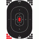 Pro-Shot Pro-Shot Splatter Shot Silhouette Inserts Peel And Stick 5 Pack, White, Black, SILH-IN-5PK