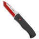 Pro-Tech Knives Emerson Red Devil CQC-7 Automatic Folding Knife, 3.25in, 154CM, Tanto Blade, Aluminum, Black/Red Handle, Black/Red/Red, 7.875 inch, BHQ-107625