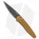 Pro-Tech Knives Newport Custom Automatic Folding Knife, 3.00in, Damascus, Spear Point Blade, Stainless Steel, Copper/Rose Handle, Steel, Copper/Rose/Black, 7.125 inch, BHQ-83455