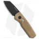 Pro-Tech Knives Runt 5 Reverse Tanto Automatic Folding Knife, 2.00in, CPM 20CV, Reverse Tanto Blade, Bronze, Bronze Handle, Bronze/Black, 5.125 inch, BHQ-138916