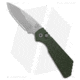 Pro-Tech Knives Strider + PT Automatic Folding Knife, 3.00in, CPM MagnaCut, Drop Point Blade, Aluminum, Green Handle, Gridlock, Green/Gray, 7.00 inch, BHQ-210176