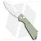 Pro-Tech Knives Strider + SnG Automatic Folding Knife, 3.50in, 154CM, Drop Point Blade, Aluminum, Green Handle, Standard, Green/Gray, 8.25 inch, BHQ-108079