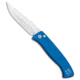 Pro-Tech Knives Brend 2 Small Automatic Folding Knife, 2.90in, 154CM, Clip Point Blade, Aluminum, Blue Handle, Blue/Gray, 6.60 inch, BHQ-91328