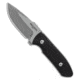 Pro-Tech Pro-Tech George SBR Fixed Blade Knife Black G-10 2.9" SW/Satin Kydex Sheath, Black, CPM S35VN, adult, BHQ-121373
