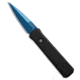 Pro-Tech Knives Godson Automatic Folding Knife, 3.15in, 154CM, Spear Point Blade, Aluminum, G-10, Black Handle, Sapphire, Black/Blue, 7.56 inch, BHQ-205036