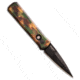 Pro-Tech Pro-Tech Godson Left Hand Automatic Knife Woodland Camo Aluminum 3.15" DLC, Camo, 154CM, adult, BHQ-224881