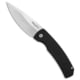 Pro-Tech Knives Magic 2 Whiskers Automatic Folding Knife, 3.75in, 154CM, Drop Point Blade, Aluminum, Black Handle, Stonewash, Black/Gray, 8.625 inch, BHQ-80345