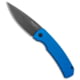 Pro-Tech Knives Magic 2 Whiskers Automatic Folding Knife, 3.75in, 154CM, Drop Point Blade, Aluminum, Blue Handle, Tactical, Blue/Black, 8.625 inch, BHQ-93714