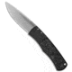 Pro-Tech Knives Magic BR-1 Whiskers Automatic Folding Knife, 3.125in, 154CM, Drop Point Blade, Aluminum, Carbon Fiber, Black Handle, Marbled CF, Stonewash, Black/Gray, 7.25 inch, BHQ-33111