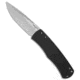 Pro-Tech Knives Magic BR-1 Whiskers Automatic Folding Knife, 3.125in, 154CM, Drop Point Blade, Aluminum, Black Handle, Smooth, Stonewash, Black/Gray, 7.25 inch, BHQ-29274