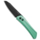 Pro-Tech Knives Oligarch MagnaCut Automatic Folding Knife, 3.25in, CPM MagnaCut, Sheepsfoot Blade, Aluminum, Blue Handle, DLC, Blue/Black, 7.63 inch, BHQ-218123