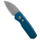 Pro-Tech Pro-Tech Runt 5 Wharncliffe Automatic Knife Blue 1.9" Stonewash MagnaCut, Blue, CPM MagnaCut, adult, BHQ-220723