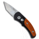 Pro-Tech Knives Runt J4 Automatic Folding Knife, 1.94in, 154CM, Tanto Blade, Cocobolo, Black/Wood Handle, Black/Wood/Gray, 5.27 inch, BHQ-4317