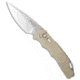 Pro-Tech Knives TR-4.31 D2 Tactical Response Automatic Folding Knife, 4.00in, D2, Drop Point Blade, Aluminum, Tan Handle, Tan/Gray, 9.25 inch, BHQ-35161