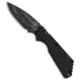 Pro-Tech Knives Strider + SnG Automatic Folding Knife, 3.50in, 154CM, Drop Point Blade, Aluminum, Black Handle, Shark Skin, Black/Black, 8.25 inch, BHQ-84938