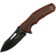 Proelia Linerlock Red Black Folding Knife,3.75in,D2 Tool Steel,Drop Point,Red and Black,G10 Handle TX020RBK