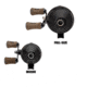 ProFISHiency 2-4-1 Standard and Micro Black Spincast Reels, Multicolor, 241BLKCORK