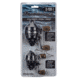 ProFISHiency 2-4-1 Standard and Micro Black Spincast Reels, Multicolor, 241BLKCORK