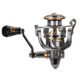 ProFISHiency A12 Spinning Reel, 6.2:1, 10+1, 32in, Ambidextrous, Silver/Gold, A12-2KSG