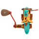 ProFISHiency A13 Krazy Spinning Reel, 6.2:1, 10+1, 32in, Ambidextrous, Multi, A13-2KKRZY