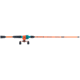 ProFISHiency Sniper Blaze Spincast Combo, 5ft8in, 2pc, Medium, 6.2-1, SNIPER58MBLAZE