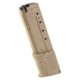 ProMag Polymer Pistol Magazine, FN Five Seven IOM &amp; USG, 5.7X28mm, 30-Round, Dark Earth, FNH-A2-FDE-30RD