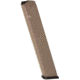 ProMag Polymer Pistol Magazine, Glock 17/19/26, 9mm, 32-Round, Dark Earth, GLK-A8B-FDE-32RD