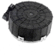 ProMag Saiga 12 Gauge Drum Shotgun Magazine, Polymer, Black, 20 Round, Black, SAI-A6-20RD